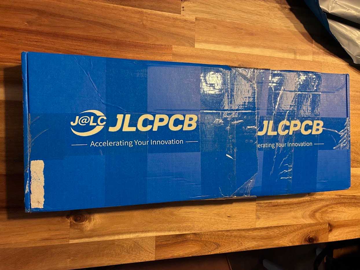 Unpacking the keyboard board